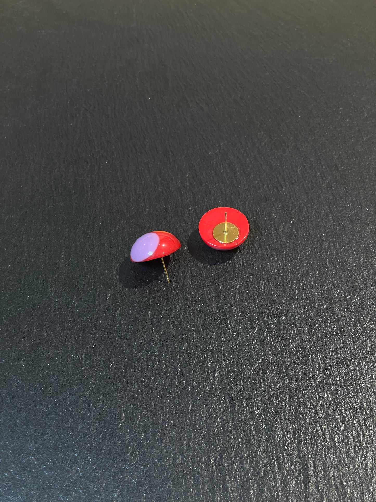 Acrylic Mushroom Earrings